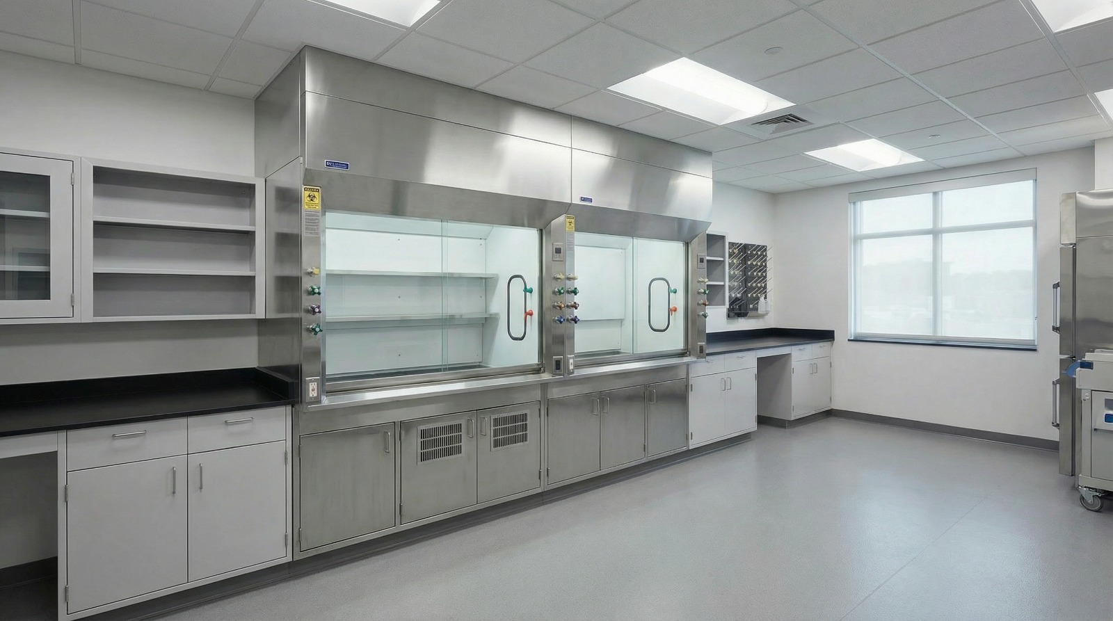 Analytical chemistry laboratory workstations