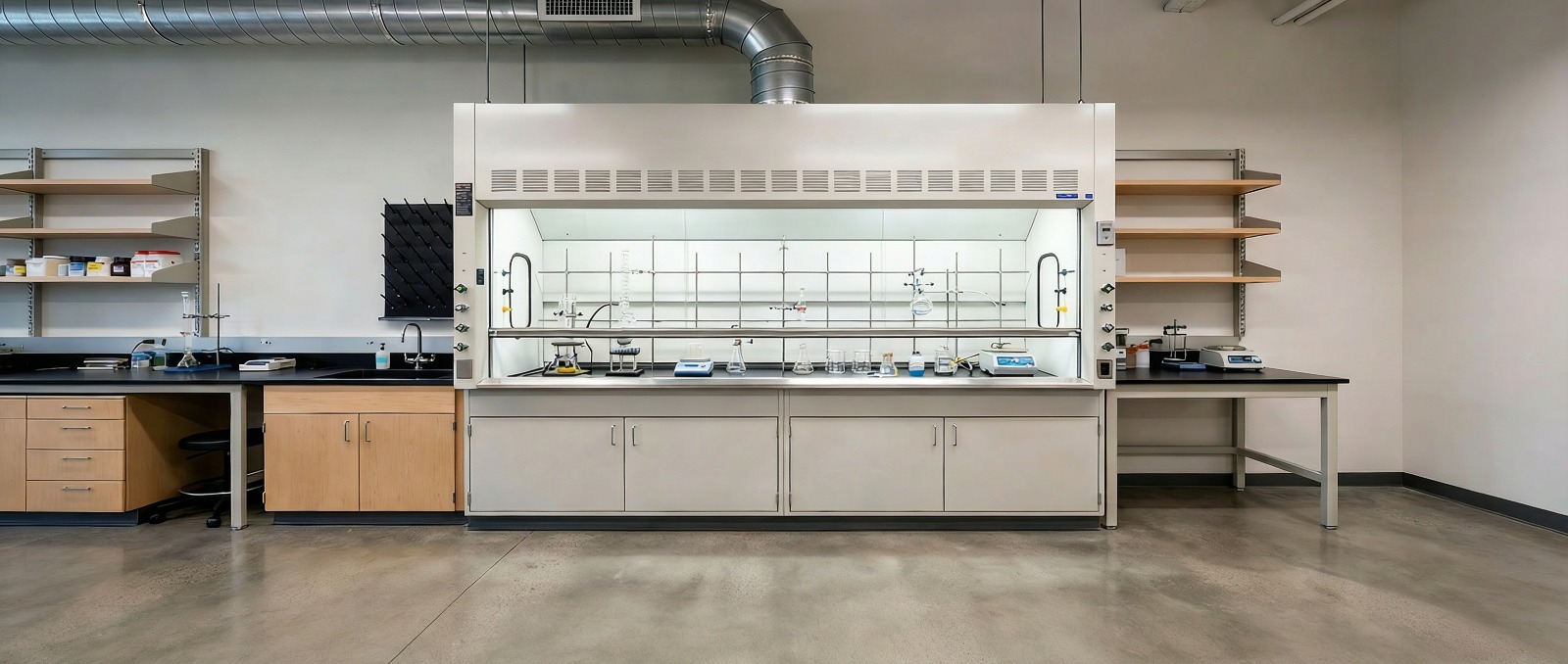 Fume hood solutions for chemical analysis