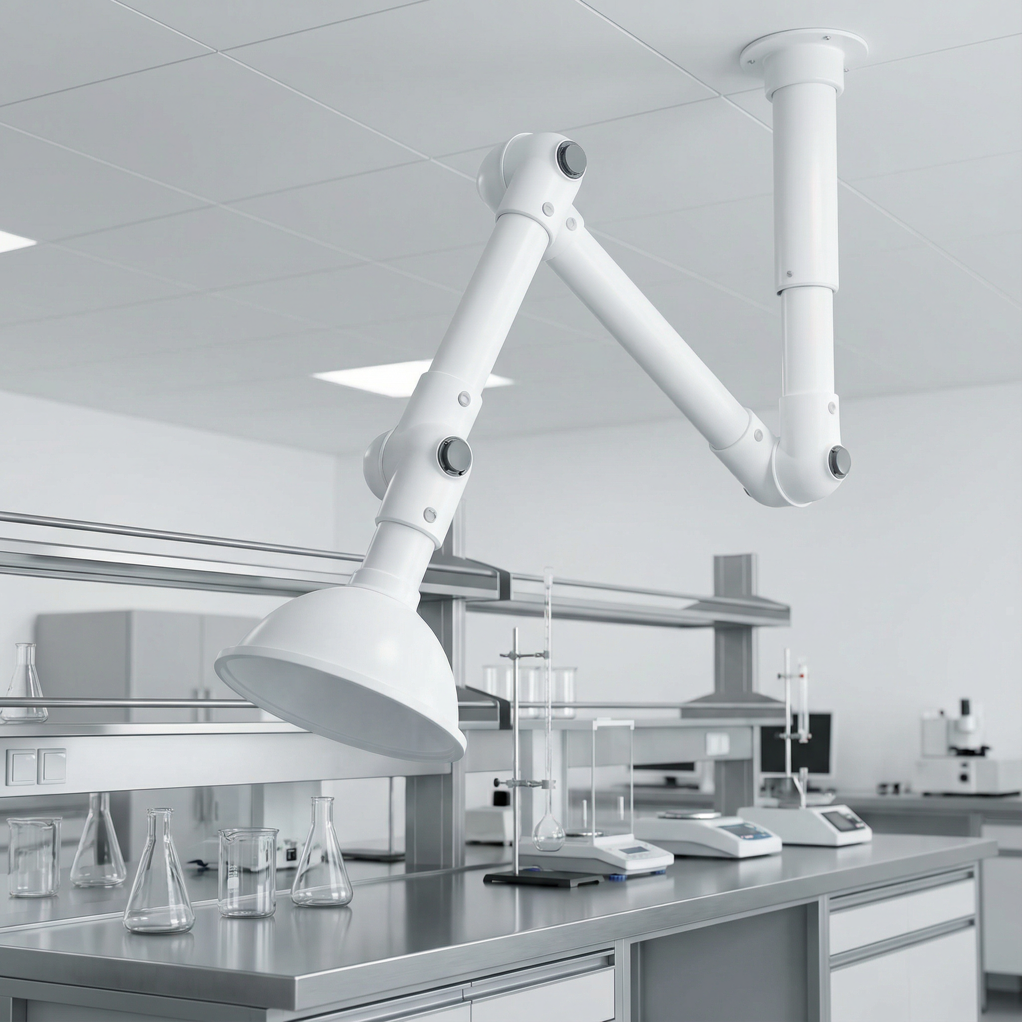 Laboratory Spot Extractor (Fume Extraction Arm)